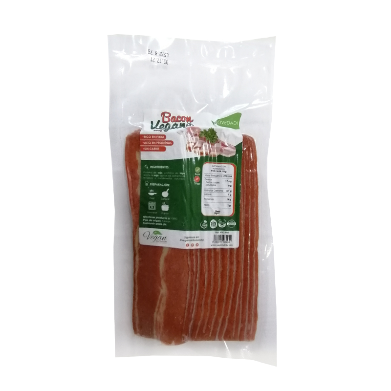 congelado bacon vegano 250gr