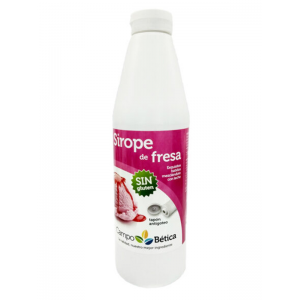 sirope bio de fresa vegano 1200 gr