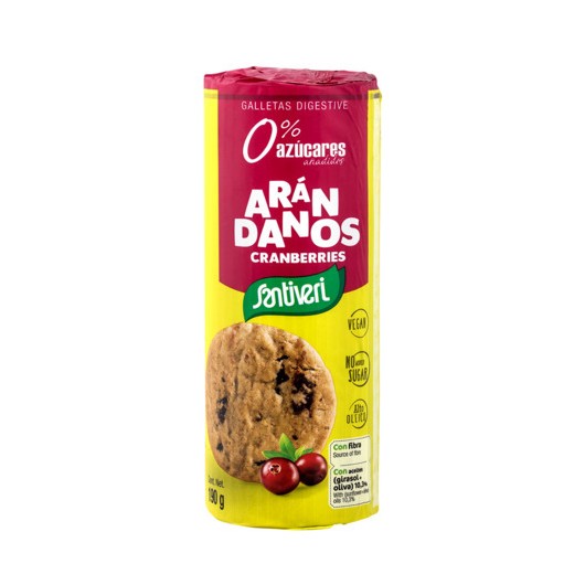 galletas digestive arandanos 190 g