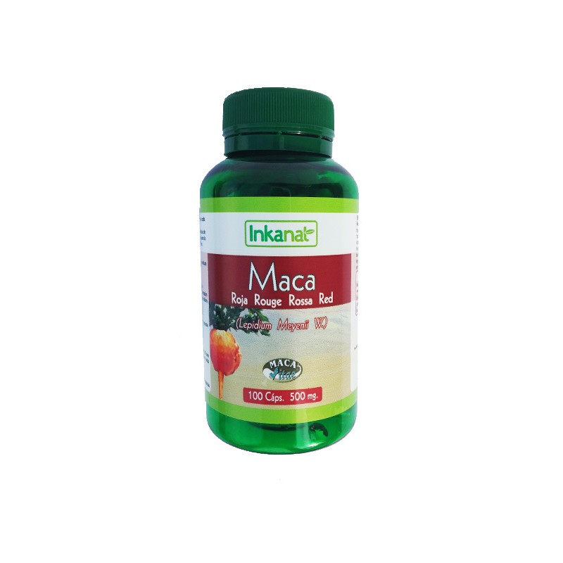 maca roja 100 caps 500mg