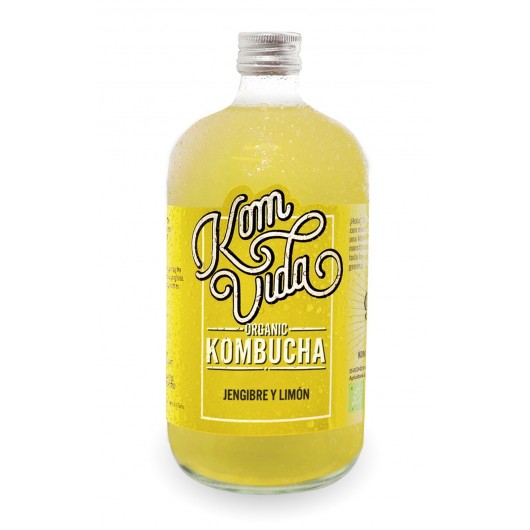 refrig komvida kombucha jengibre y limon 750ml