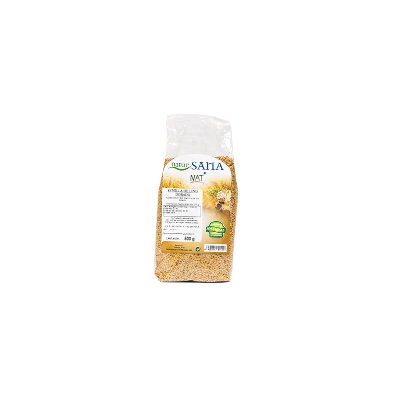 semilla lino dorado 500gr natursana