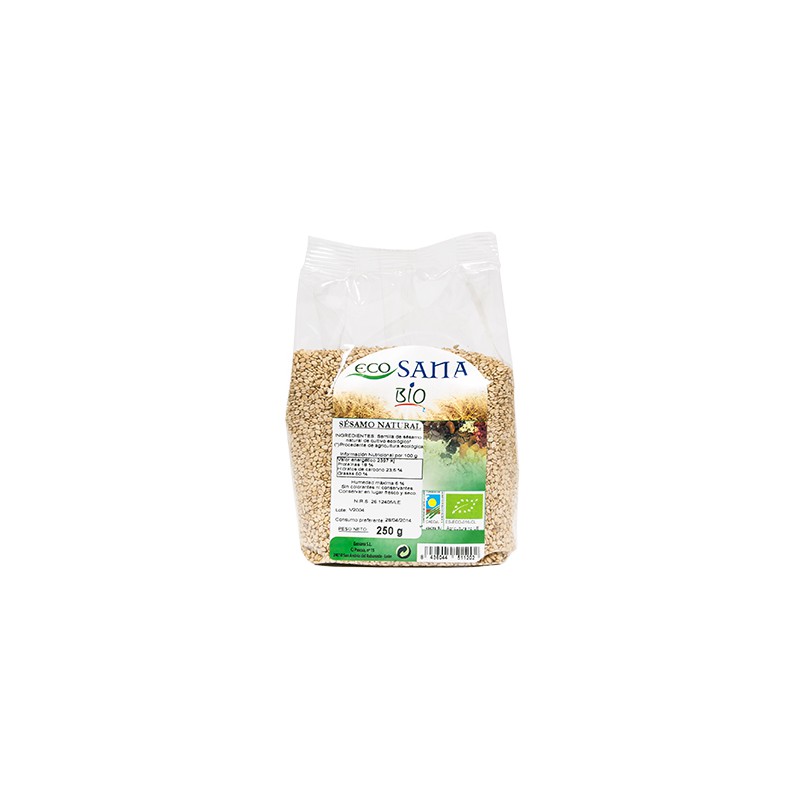 sesamo natural 250gr bio ecosana