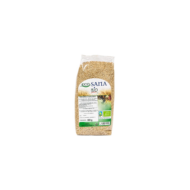 sesamo tostado bio 500gr ecosana