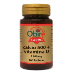 calcio 500 y vit d 1000mg 100comp