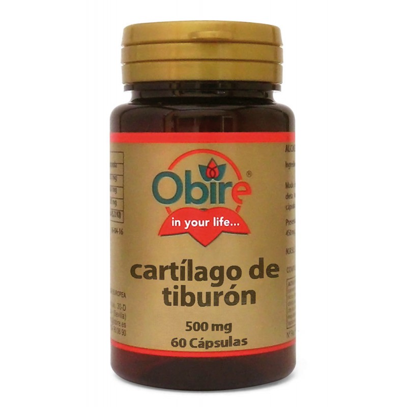 cartilago de tiburon 500mg 60caps