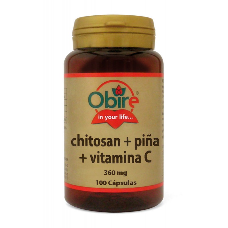 chitosan y pi a y vit c 100caps