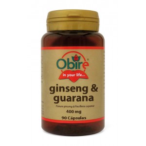 ginseng y guarana 400mg 90caps