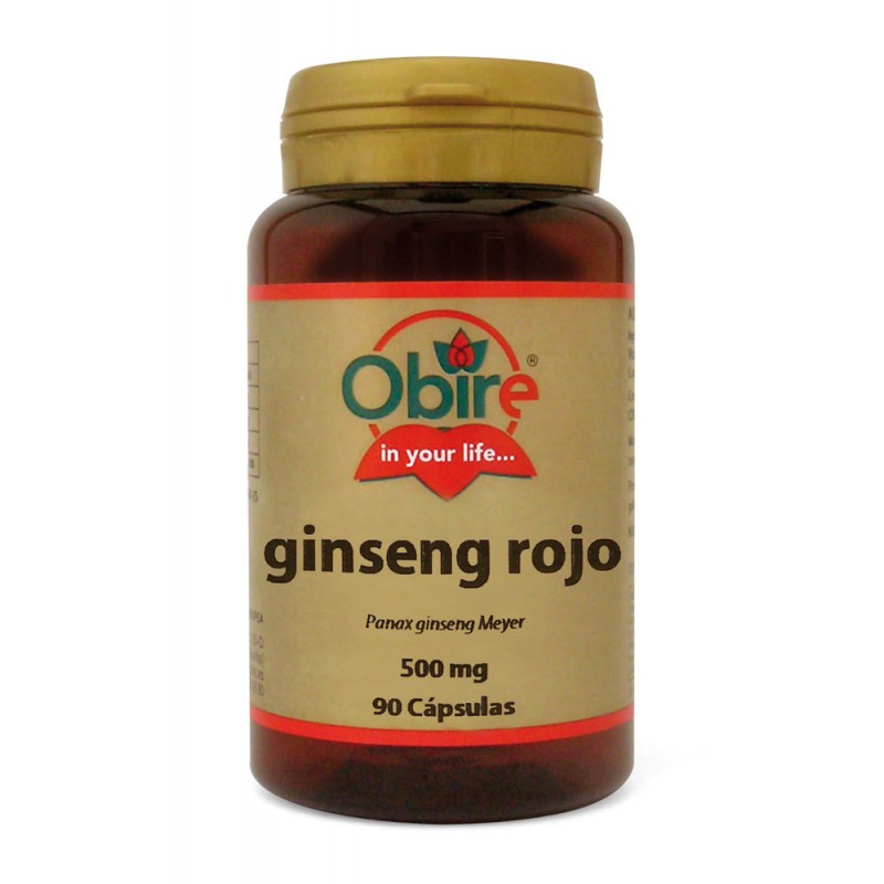 ginseng rojo ext seco 500mg 90caps