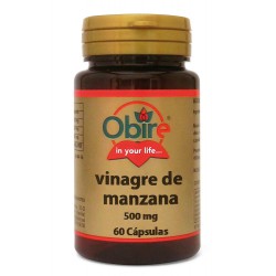 vinagre de manzana 500mg 60caps