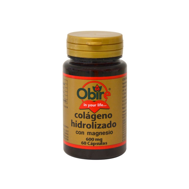 colageno marino hidrolizado y magnesio 600mg 60caps