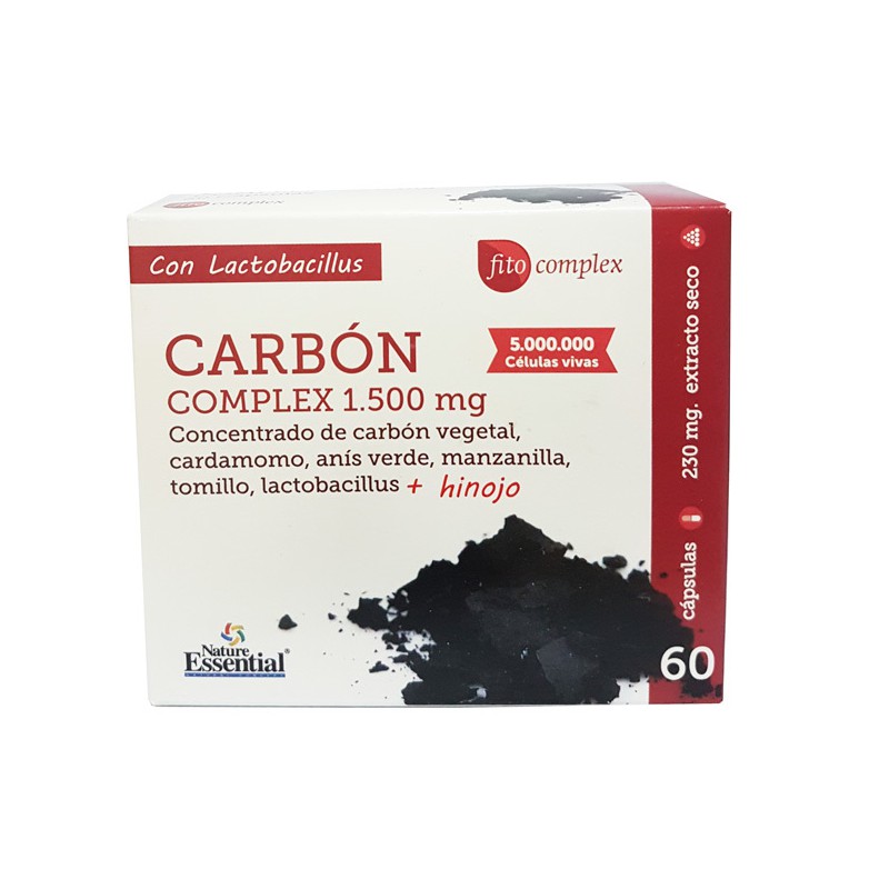 ne carbon complex 1500mg 60 cap