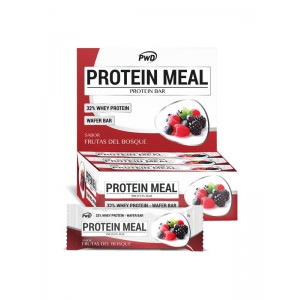 barrita frutas del bosque protein meal 35gr sin azucar a adido