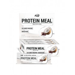 barrita coco chocolate protein meal 35gr sin azucar a adido