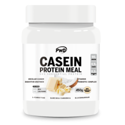 casein protein meal chocolate blanco y coco 450 g