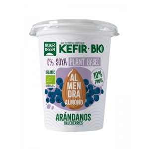 refrig kefir almendra arandanos bio 400 g