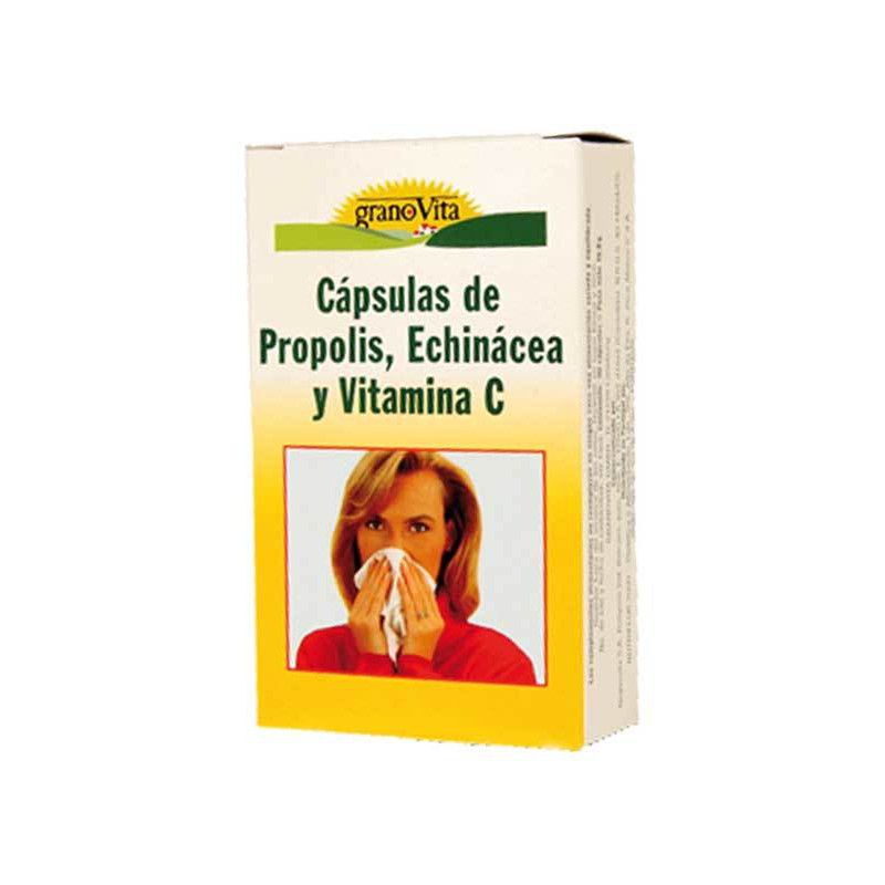 capsulas propolis vitamina c y echinacea 30caps