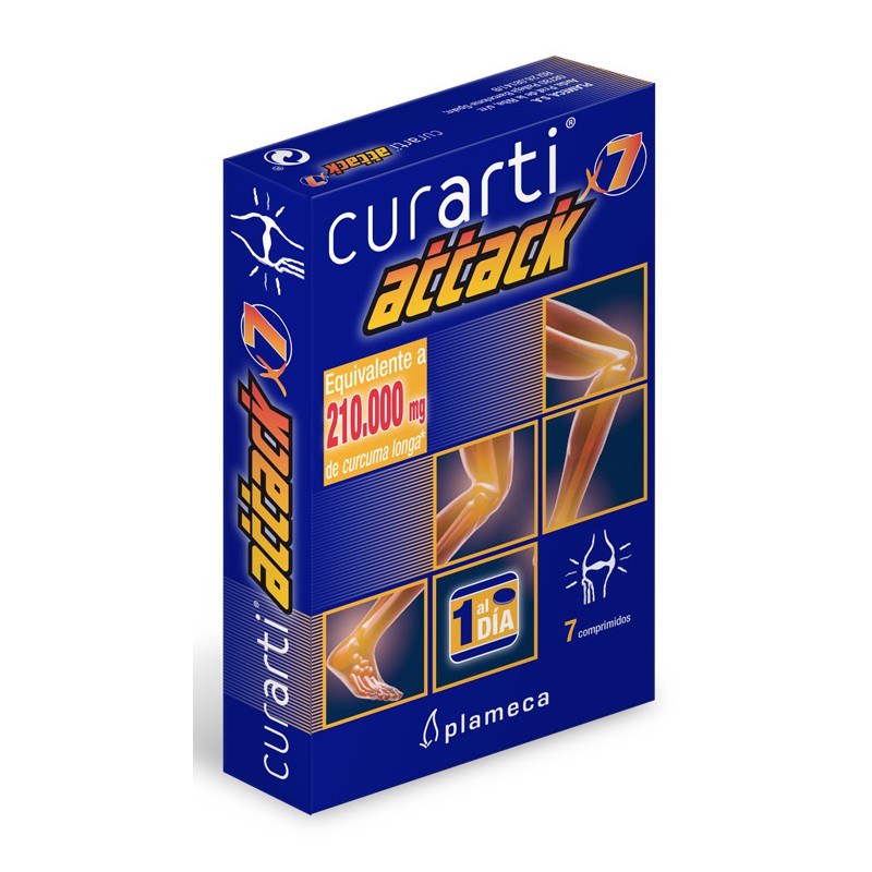 curarti attack 7 comprimidos