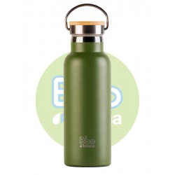 botella bbo termo con tapon bambu 500ml acero