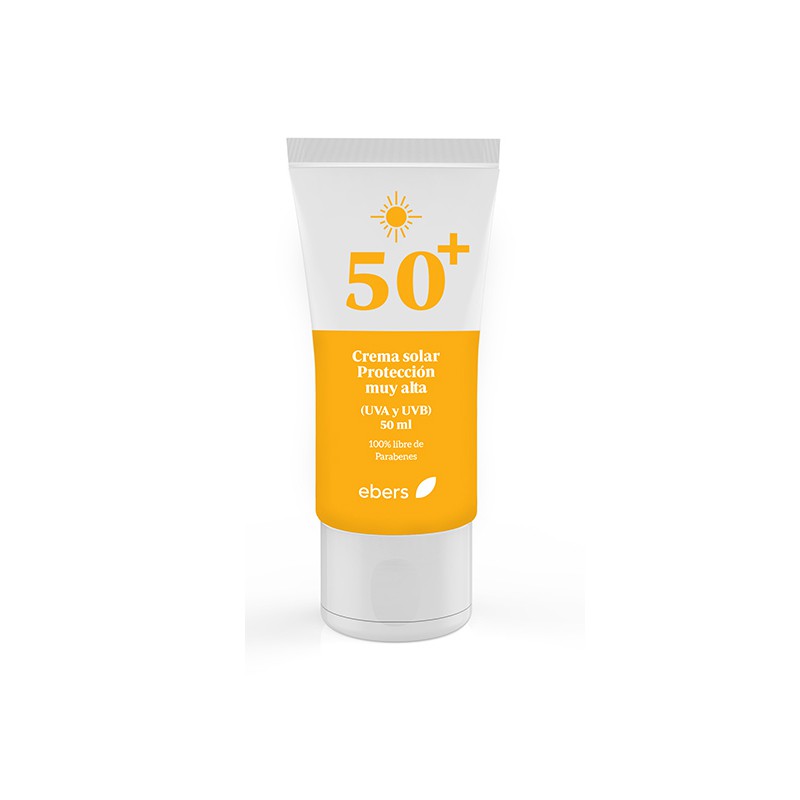 crema solar facial 50 plus 50ml