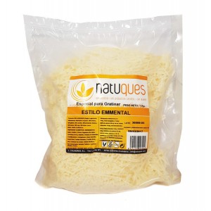 refrig queso rallado fino estilo emmental 1kg