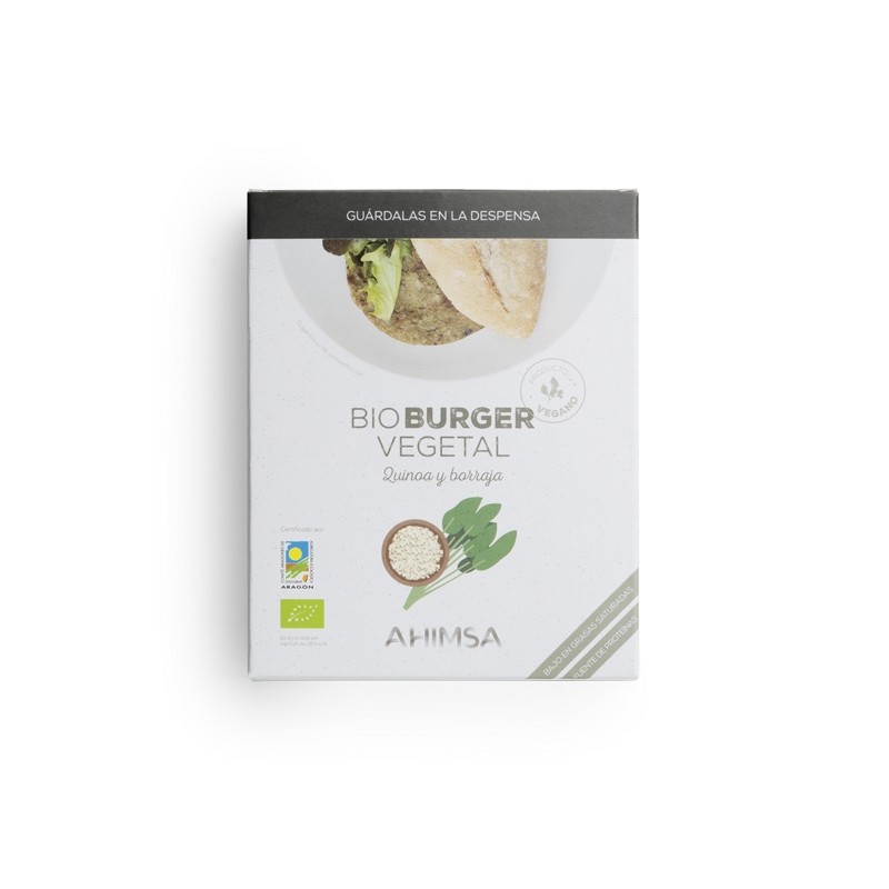 hamburguesa quinoa y borraja bio ld 160 g