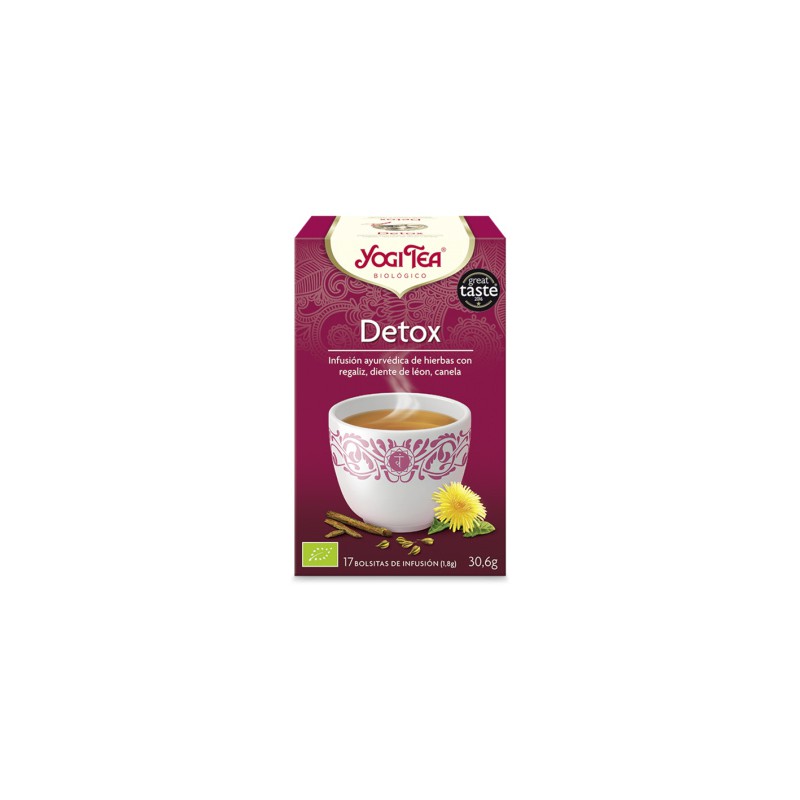 yogi tea detox bio 17 bolsitas