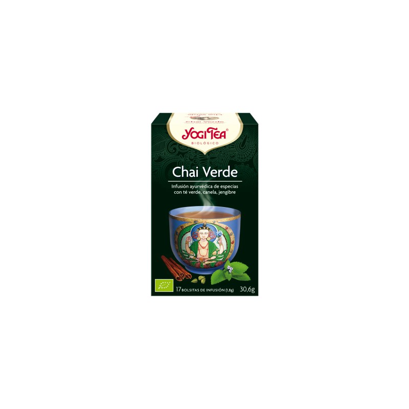 yogi tea chai verde bio 17 bolsitas