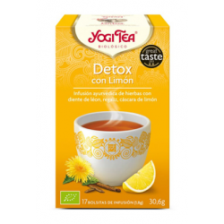 yogi tea detox limon bio 17 bolsitas